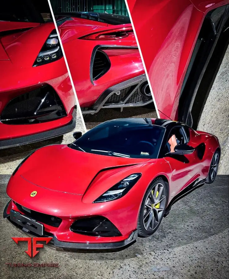 LOTUS EMIRA CARBON FIBER PARTS