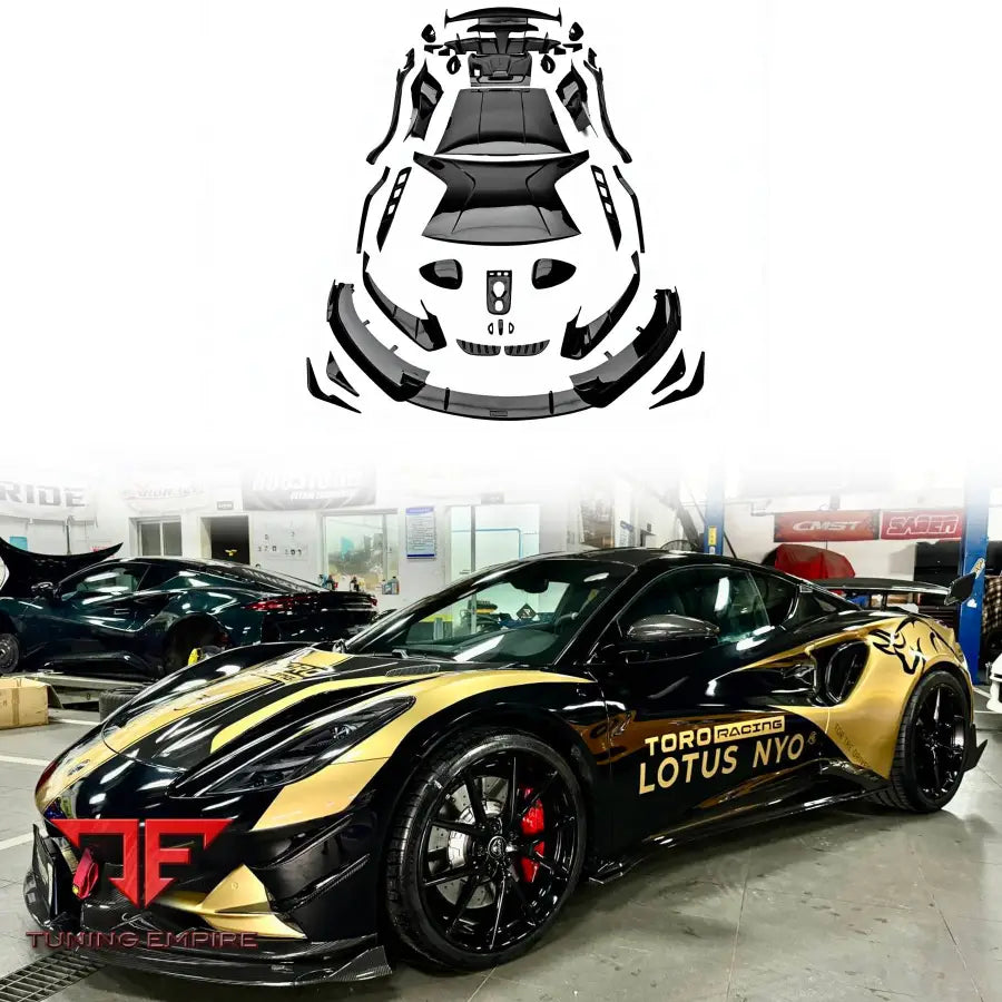 LOTUS EMIRA RAZOR CARBON FIBER BODY KIT