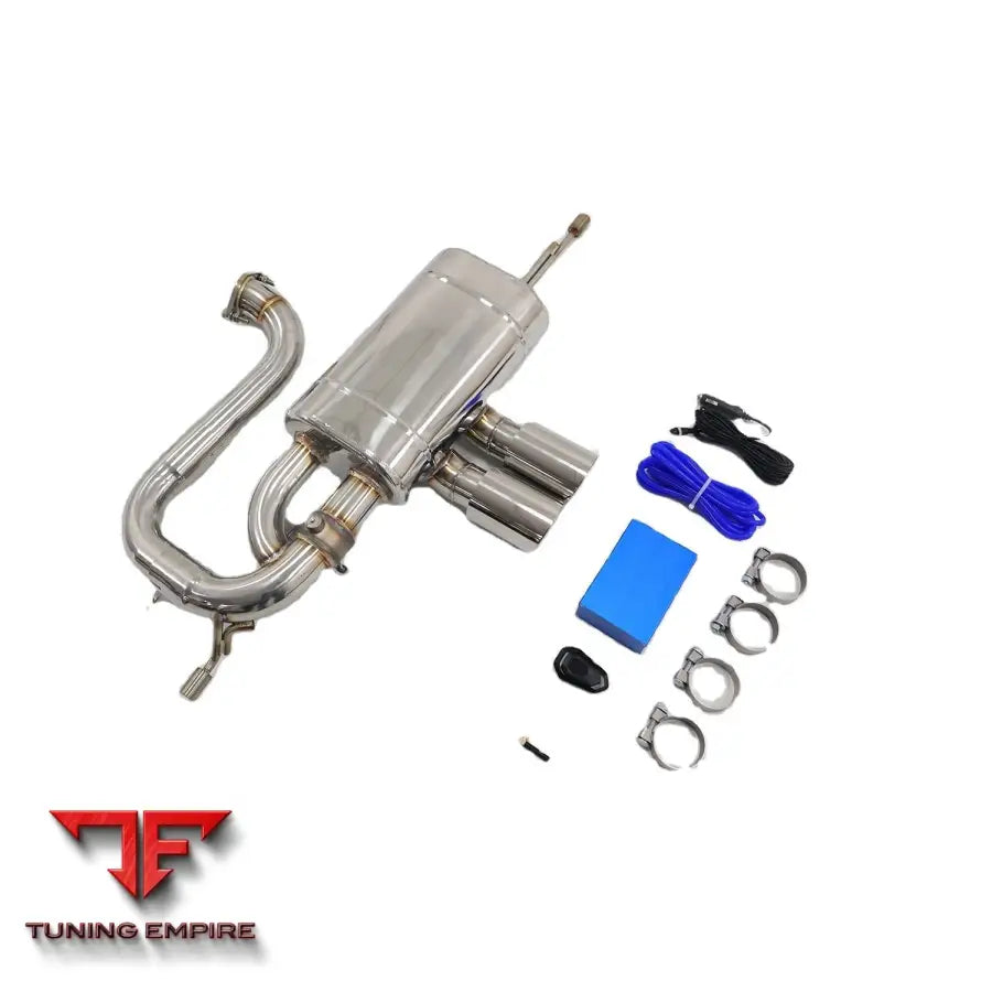 LOTUS EVORA 3.5T STAINLESS STEEL CATBACK RAZOR EXHAUST WITH MUFFLER VALVE