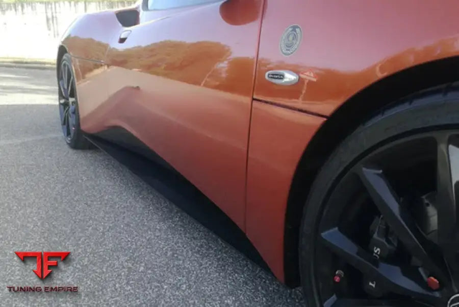 LOTUS EVORA S 400 410 430 2010-2016 CARBON FIBER SIDE SKIRTS