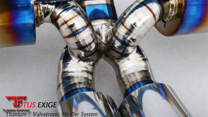 Lotus Exige 3.5 Titanium Valvetronic Exhaust System