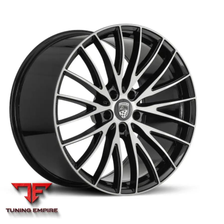 LUMMA CLR 22 LX black/front polished