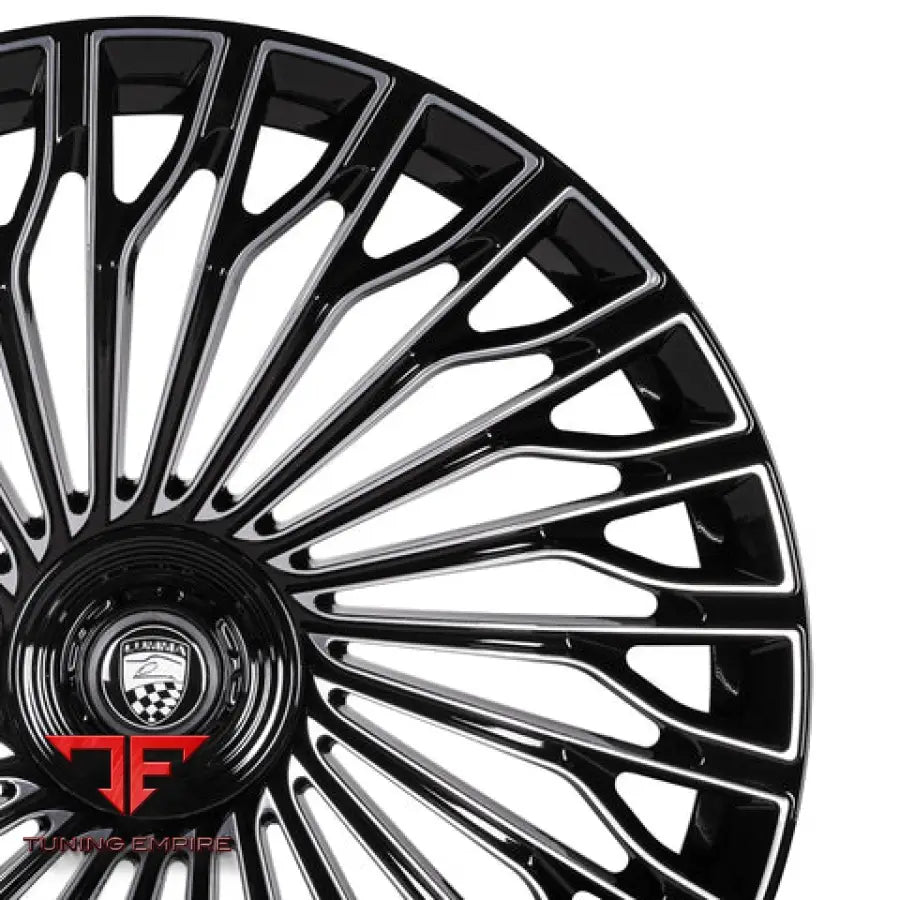 LUMMA CLR 24SPORT black/front polished