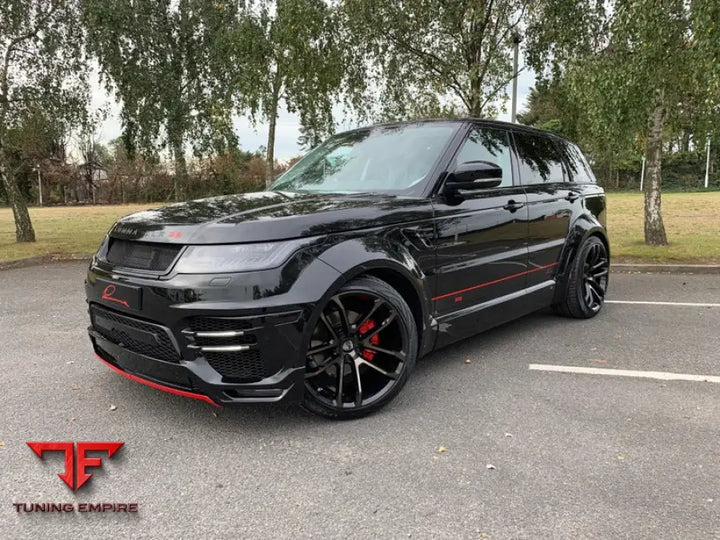 LUMMA CLR RS 2018 front apron with double daytime running lights