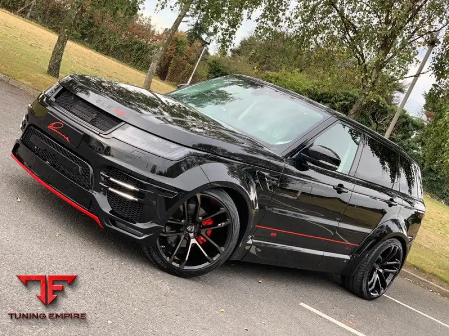LUMMA CLR RS 2018 Range Rover Sport side profile with CLR Racing wheels