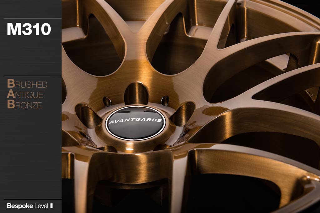 AVANT GARDE AG M310 - BRUSHED ANTIQUE BRONZE