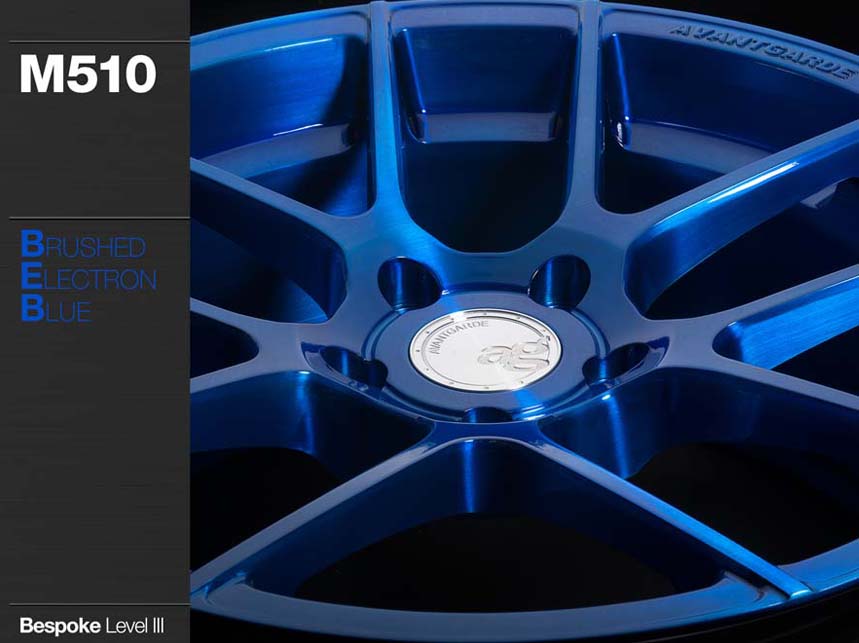 AVANT GARDE AG M510 - BRUSHED ELECTRON BLUE