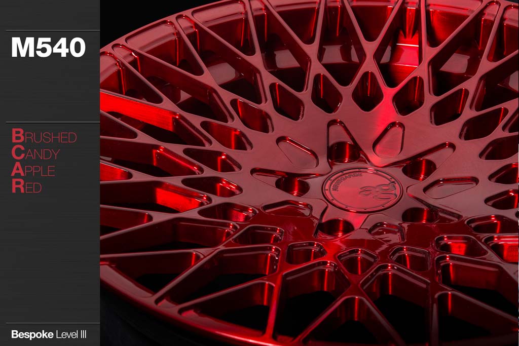 AVANT GARDE AG M540 - BRUSHED CANDY APPLE RED