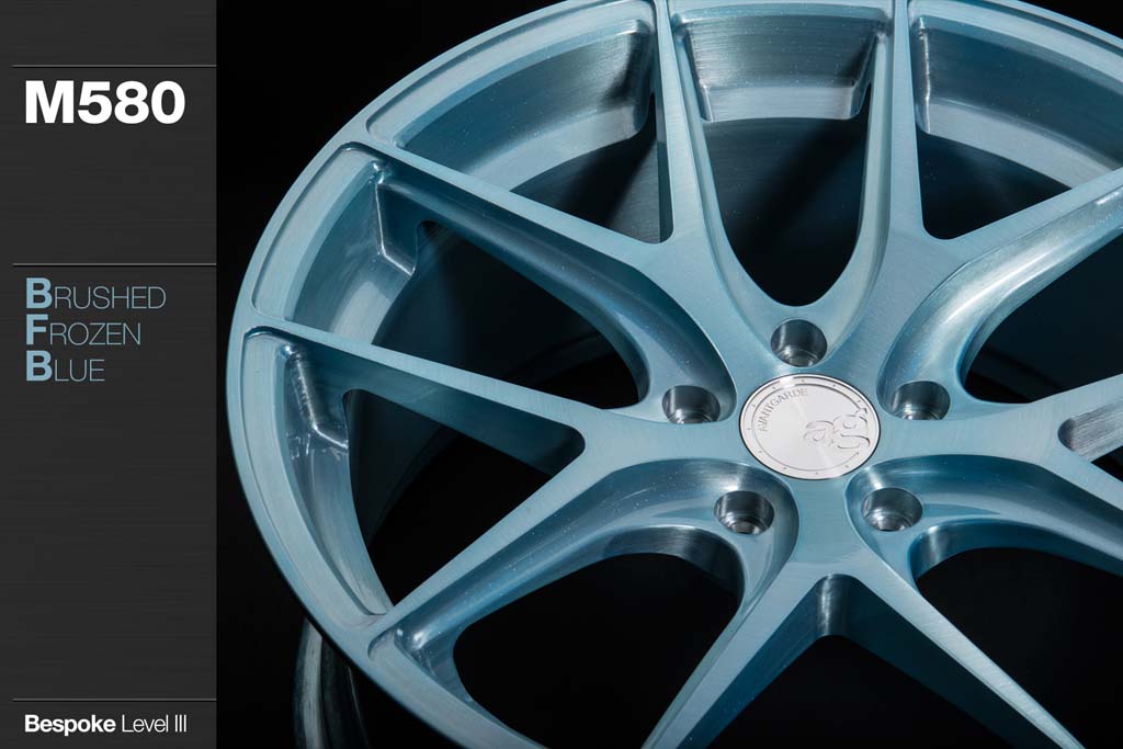 AVANT GARDE AG M580 - BRUSHED FROZEN BLUE