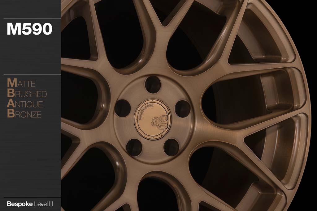 AVANT GARDE AG M590 - MATTE BRUSHED ANTIQUE BRONZE