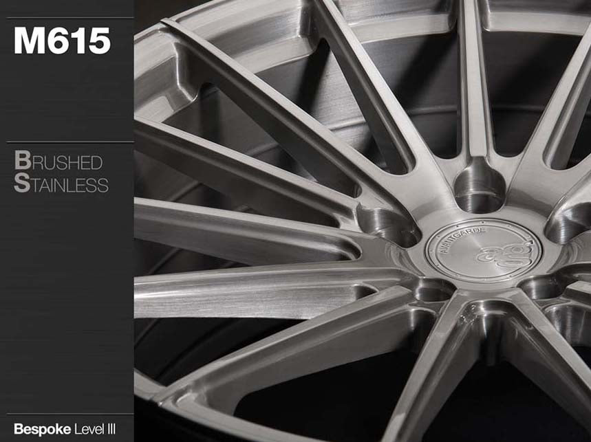 AVANT GARDE AG M615 - BRUSHED STAINLESS