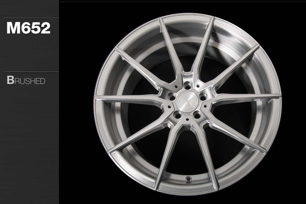 AVANT GARDE AG M652 - BRUSHED ALUMINUM