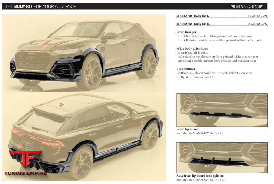 Mansory Audi Rsq8
