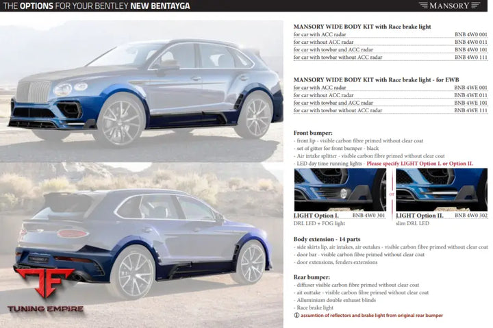 Mansory Bentley New Bentayga