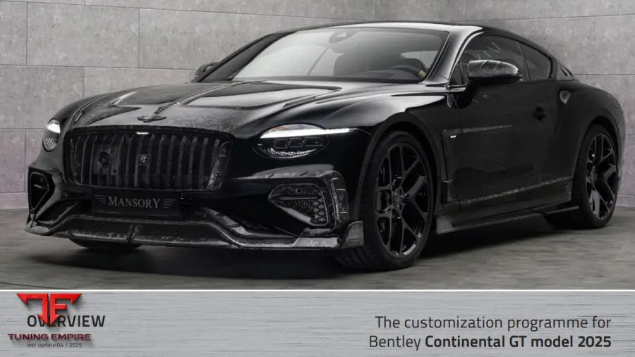 MANSORY BENTLEY CONTINENTAL GT 2025