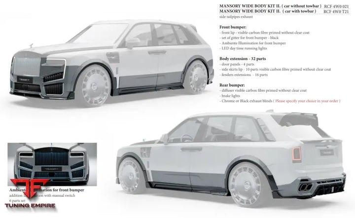 MANSORY ROLLS ROYCE CULLINAN (MY2025)