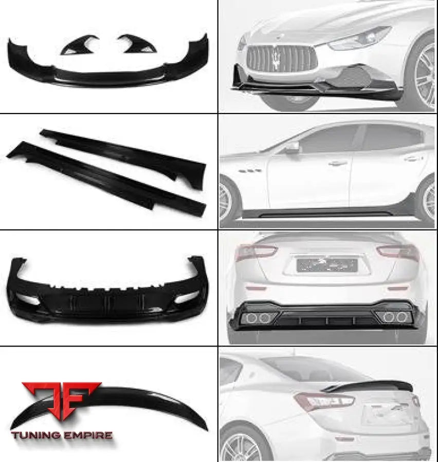 MASERATI GHIBLI CARBON AERO KIT