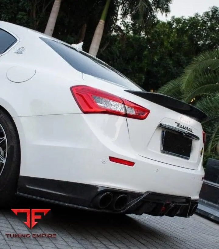 MASERATI GHIBLI CARBON FIBER PARTS 2014-2017Y