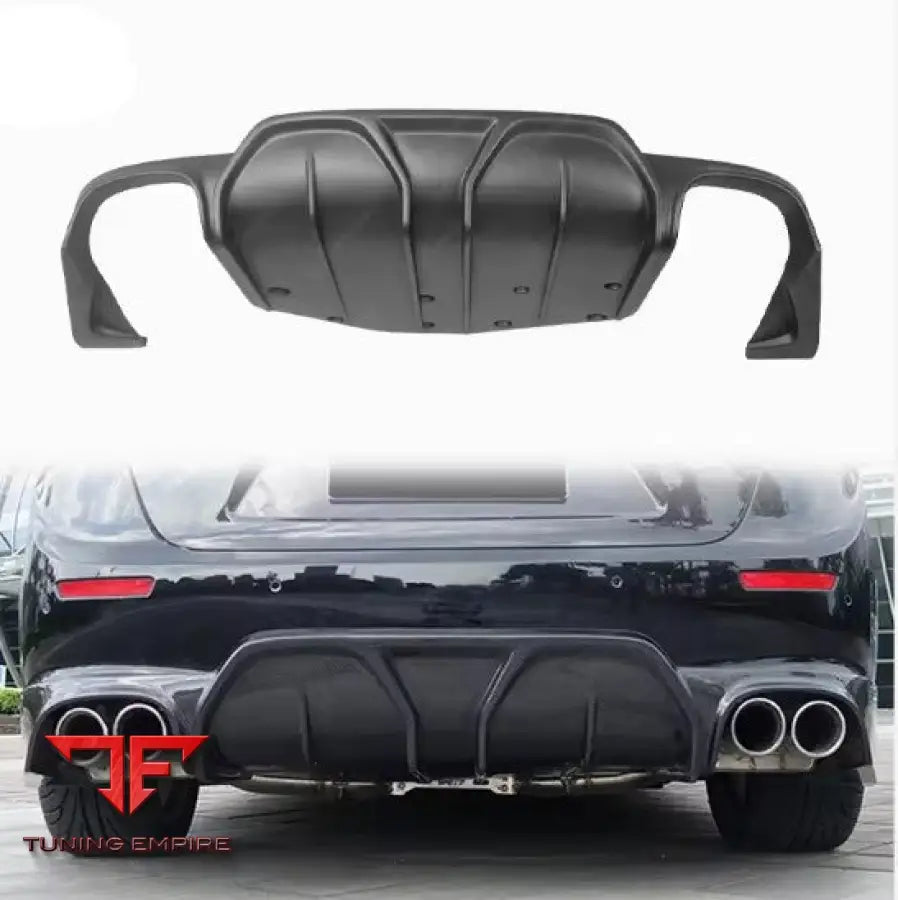 MASERATI GHIBLI CARBON FIBER REAR BUMPER DIFFUSER
