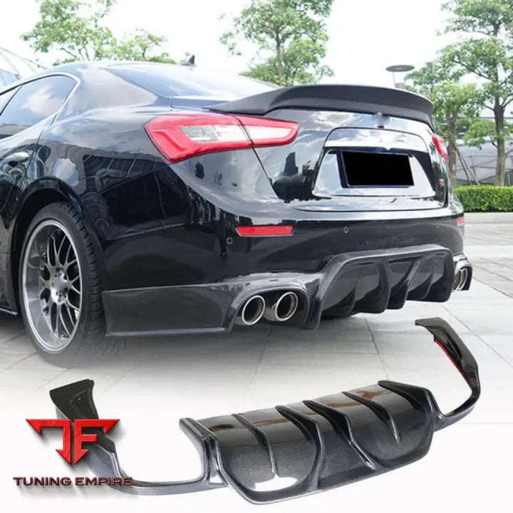 MASERATI GHIBLI S Q4 CARBON FIBER PARTS