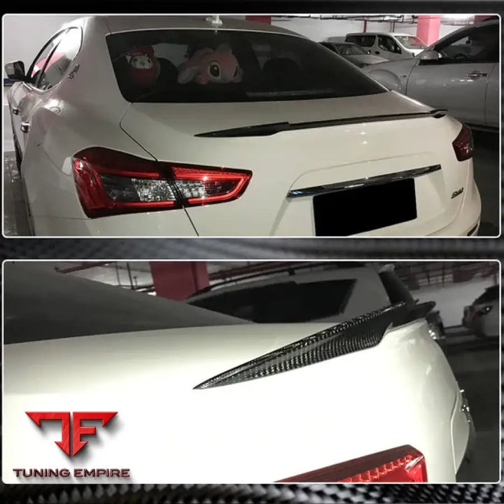 MASERATI GHIBLI S Q4 CARBON FIBER PARTS