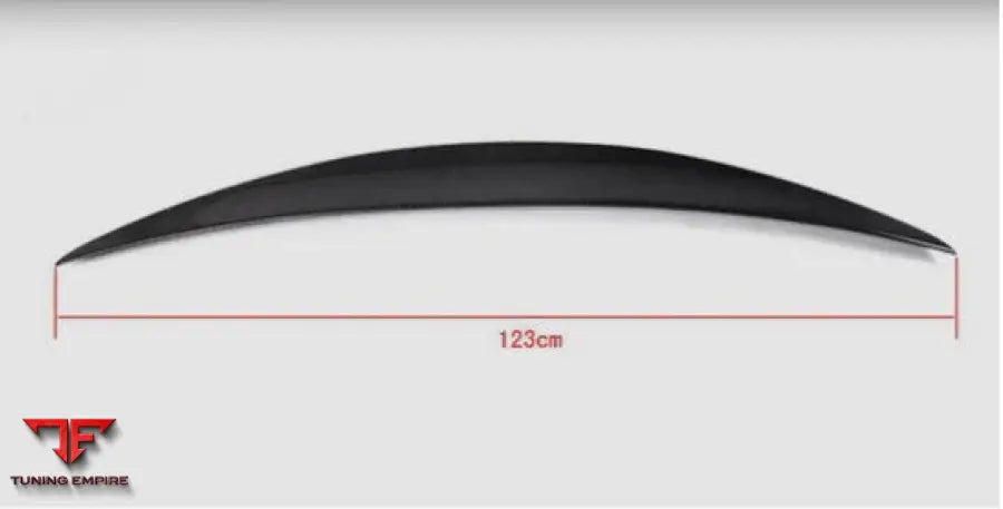 MASERATI GRANTURISMO CONVERTIBLE CARBON FIBER REAR TRUNK SPOILER 2011-2013Y