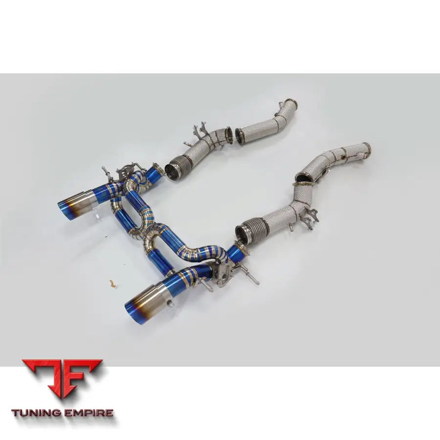 MASERATI MC20 3.0T TITANIUM CATBACK RAZOR EXHAUST DOWNPIPE