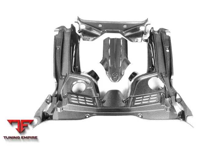 MASERATI MC20 DRY CARBON FIBER ENGINE BAY ROOM INTERIOR