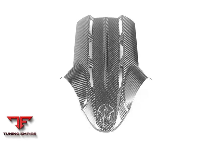 MASERATI MC20 DRY CARBON FIBER ENGINE BAY ROOM INTERIOR