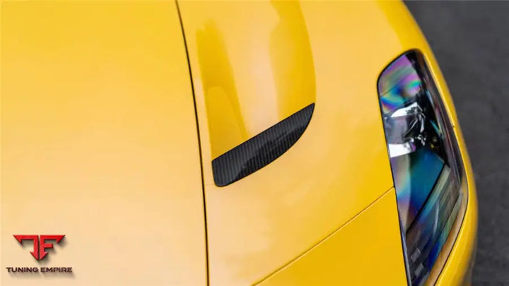 MASERATI MC20 NVT STYLE DRY CARBON FIBER FENDER VENTS