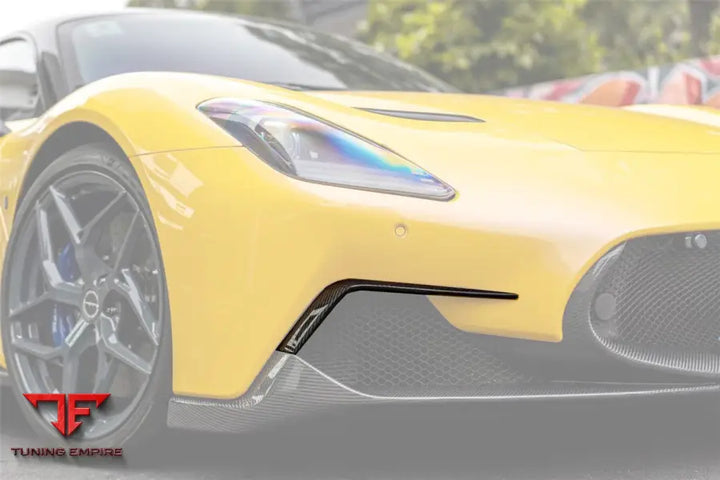 MASERATI MC20 NVT STYLE DRY CARBON FIBER FRONT LIP SPLITTER