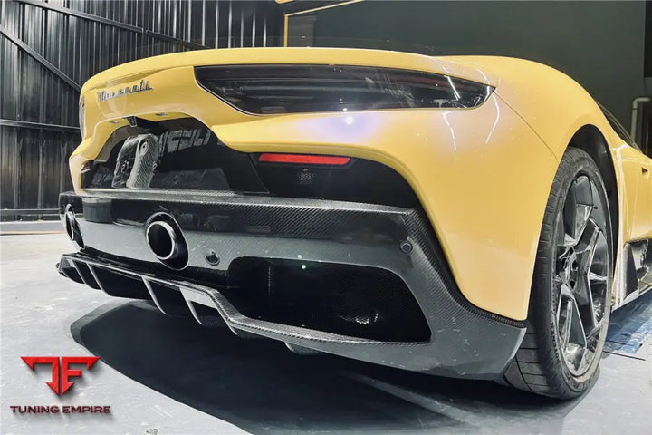 MASERATI MC20 OE DRY CARBON FIBER REAR LIP DIFFUSER