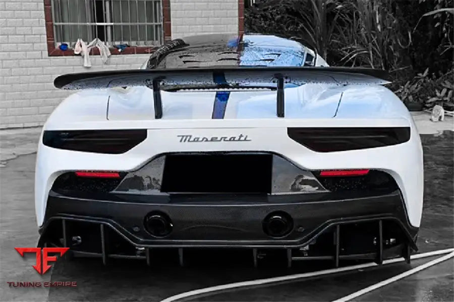 MASERATI MC20 SVD STYLE DRY CARBON FIBER GT WING