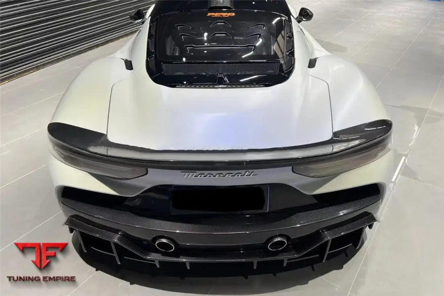 MASERATI MC20 SVD STYLE DRY CARBON FIBER REAR DUCKTAIL SPOILER