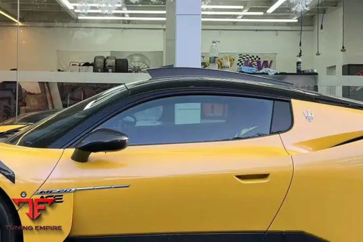 MASERATI MC20 SVD STYLE DRY CARBON FIBER ROOF SCOOP