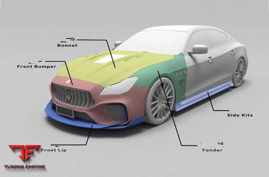 MASERATI QUATTROPORTE BODY KIT 2013-2018
