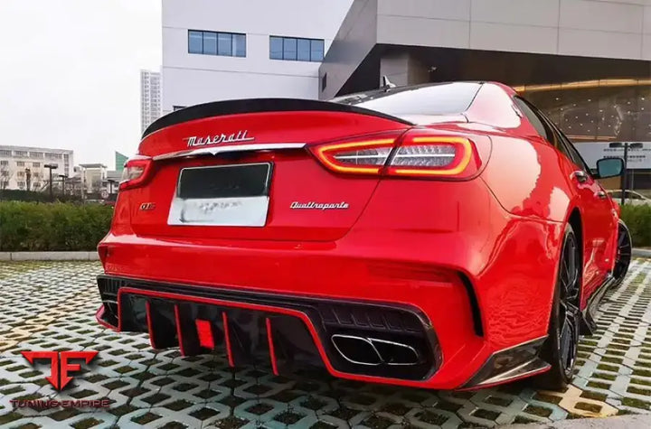 MASERATI QUATTROPORTE CARBON FIBER BODY KIT PARTS