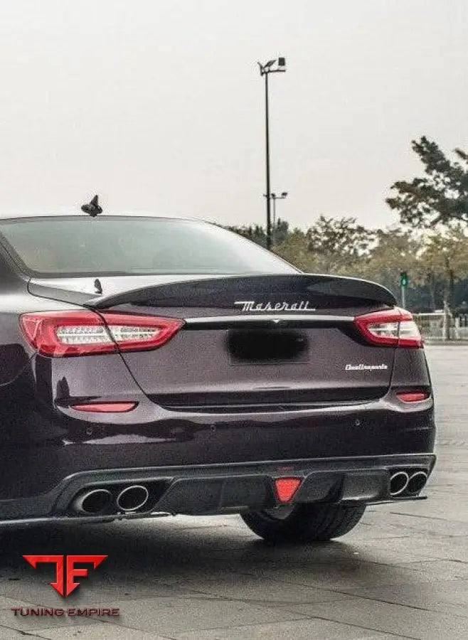 MASERATI QUATTROPORTE CARBON FIBER PARTS