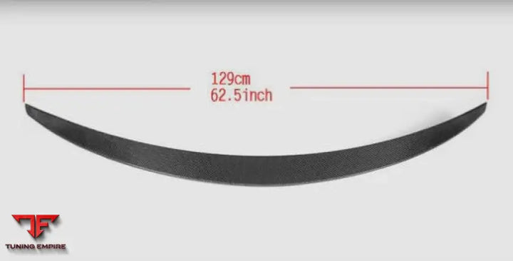 MASERATI QUATTROPORTE SEDAN CARBON FIBER REAR TRUNK SPOILER 2013-2019Y