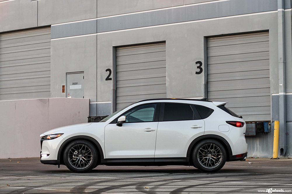 MAZDA CX-5 on custom forged wheels