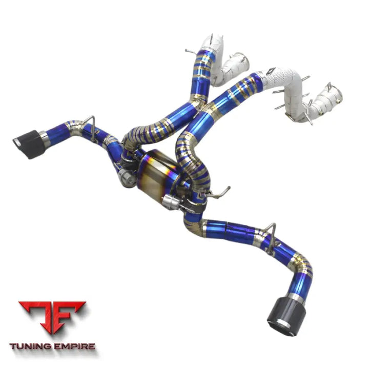 MCLAREN 540/540C 3.8 DOWNPIPE CATBACK EXHAUST 2015+