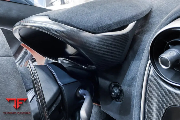 MCLAREN 540C/570S/570GT/600LT DRY CARBON FIBER INSTRUMENT SURROUND PANEL COVER BSD