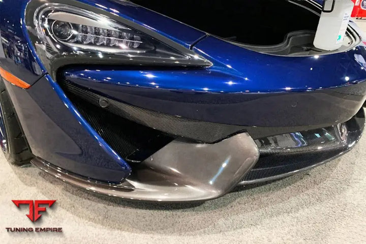 MCLAREN 540C/570S/570GT OEM STYLE CARBON FIBER FRONT BUMPER LIP BSD