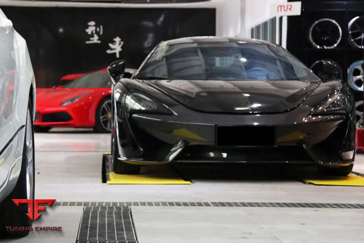 MCLAREN 540C/570S/570GT OEM STYLE CARBON FIBER FRONT LIP SIDE SPLITTER BSD
