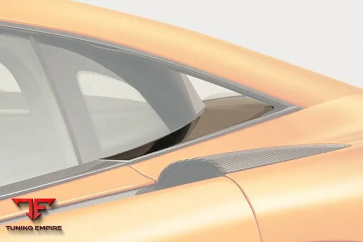 MCLAREN 540C/570S/570GT OEM STYLE CARBON FIBER SIDE QUARTER WINDOW PANEL BSD