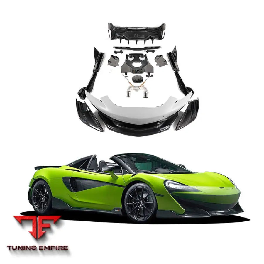 MCLAREN 540C/570S/570GT UPGRADE TO 600LT CARBON FIBER PARTS