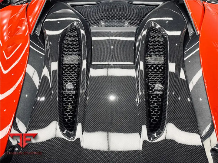 MCLAREN 540C / 570S COUPE AUTOCLAVE CARBON FIBER REAR ENGINE TRUNK REPLACEMENT BSD
