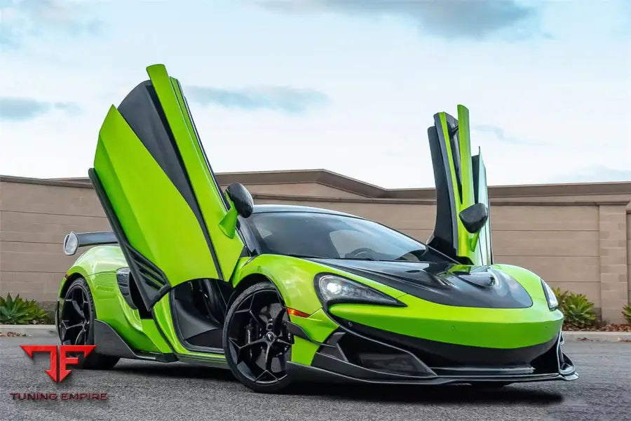MCLAREN 600LT / 540C / 570S BKSS STYLE CARBON FIBER SIDE SKIRTS UNDER BOARD BSD