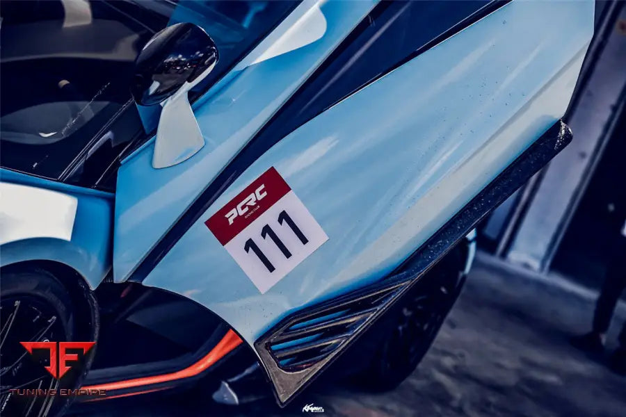 MCLAREN 600LT / 540C / 570S BKSS STYLE CARBON FIBER SIDE SKIRTS UNDER BOARD BSD