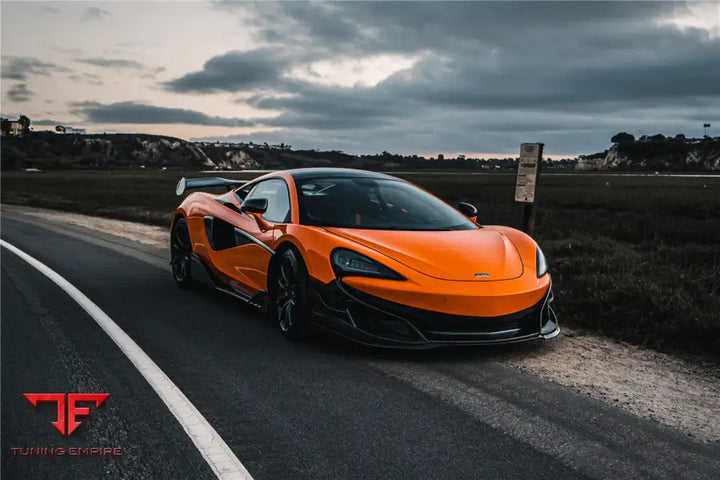 MCLAREN 600LT / 540C / 570S BKSS STYLE CARBON FIBER SIDE SKIRTS UNDER BOARD BSD